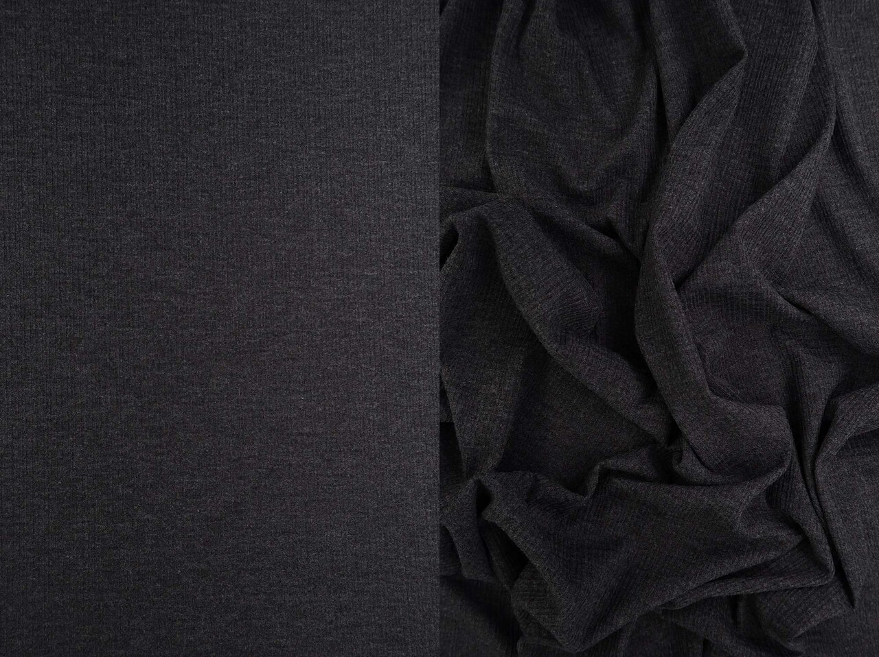 1 Yard Pointelle Two Tone Rib Fabric Soft Stretch Textured 58/60" Wide